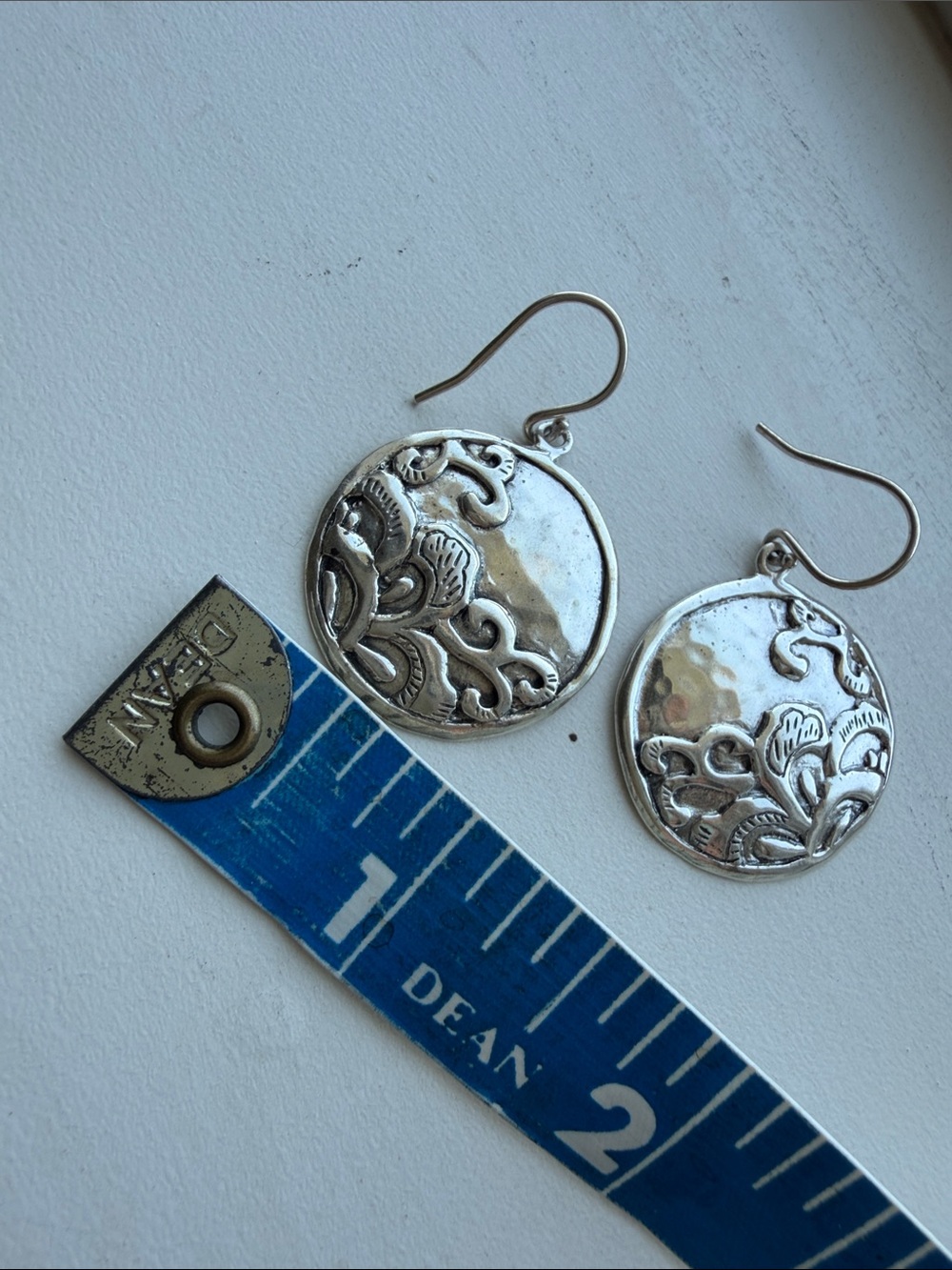 Silpada “tidal wave” silver earrings-boho - Picture 3 of 3